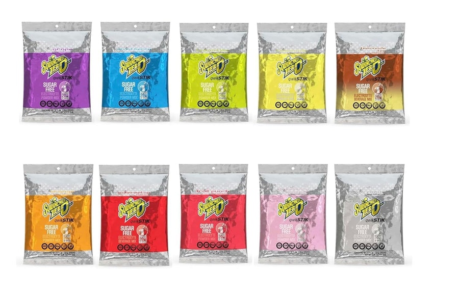 Sqwincher Zero Sugar-Free Electrolyte Drink Mix, 500-Pack