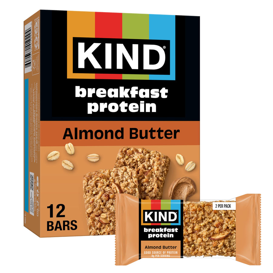 KIND Breakfast Protein Bars, Gluten-Free, 6 Twin Packs