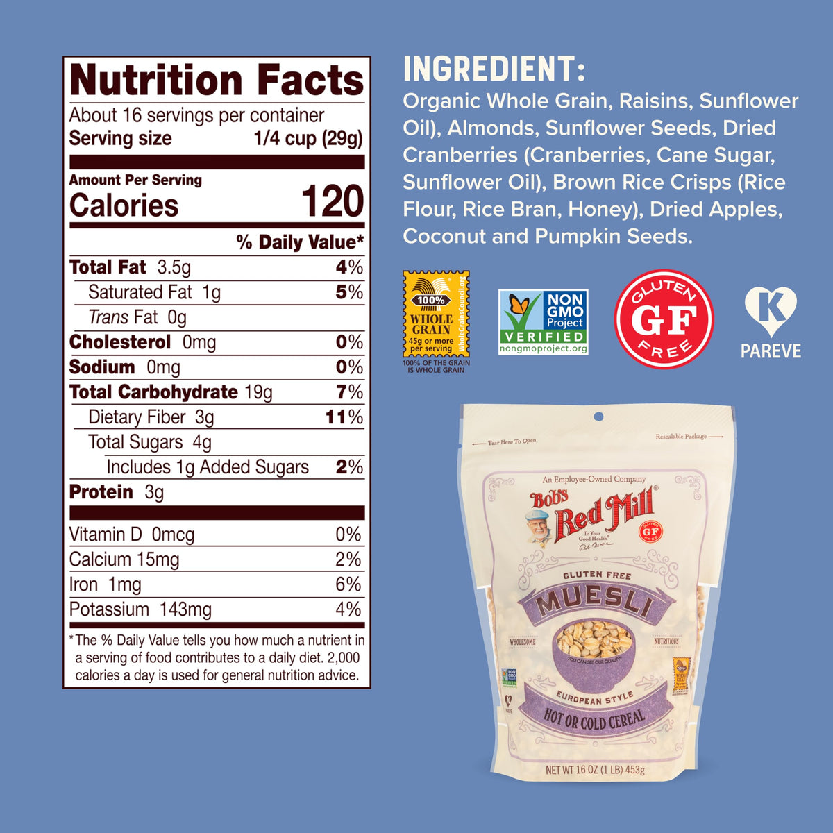 Bob's Red Mill Breakfast Cereal for Everyday Mornings