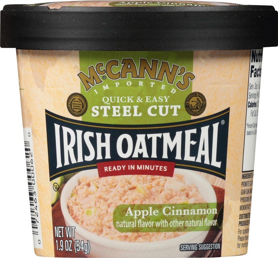 McCann's Vanilla Honey Instant Oatmeal Cups, 1.9 oz, 12-Pack
