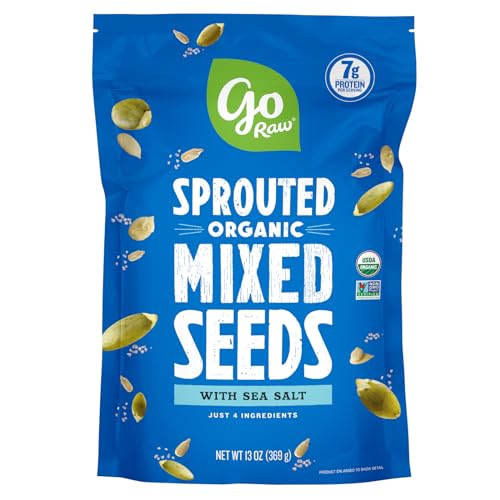 Go Raw Organic Sprouted Seeds for Everyday Snacking