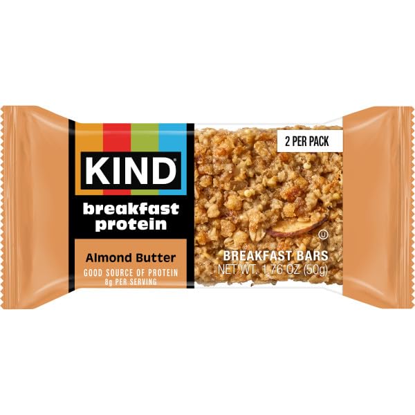 KIND Breakfast Protein Bars, Gluten-Free, 6 Twin Packs