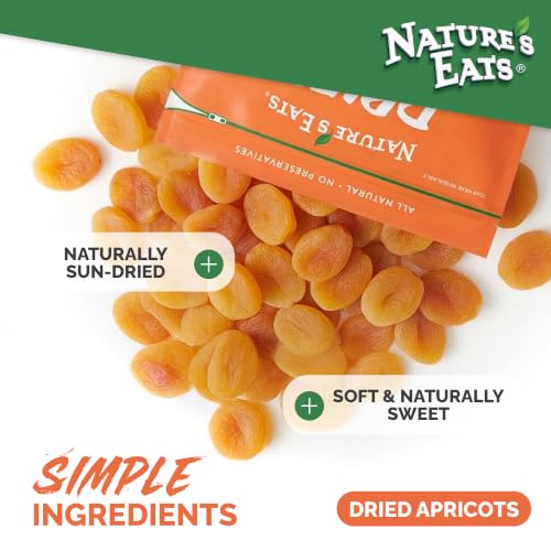 Nature's Eats Dried Apricots for Healthy Snacking, 10 oz