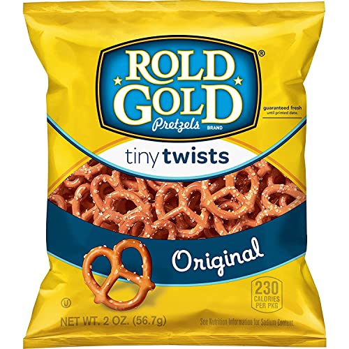 Rold Gold Tiny Twists Pretzels, 2 oz Bags, 64-Pack