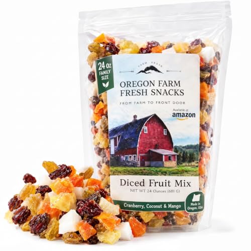 Oregon Farm Fresh Tropical Dried Fruit Mix, 24 oz