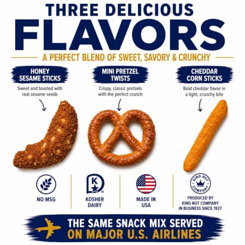 Summer Harvest Airline Snack Mix Variety Selection