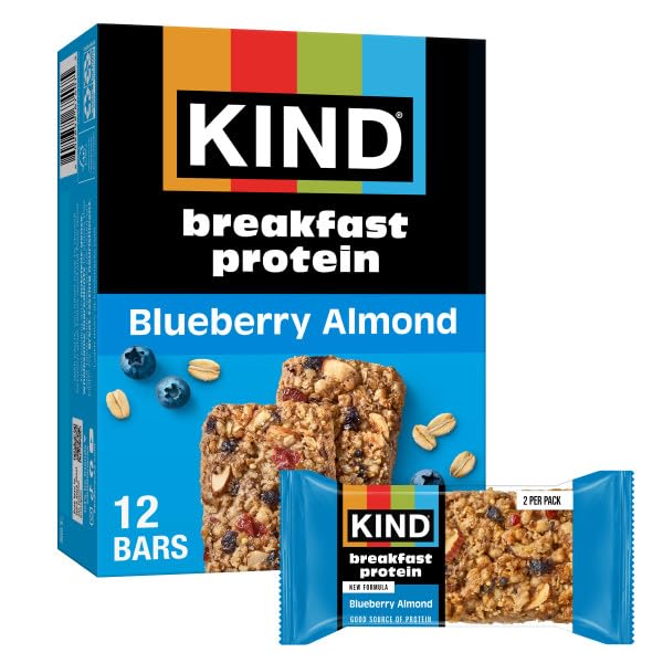 KIND Breakfast Protein Bars, Gluten-Free, 6 Twin Packs