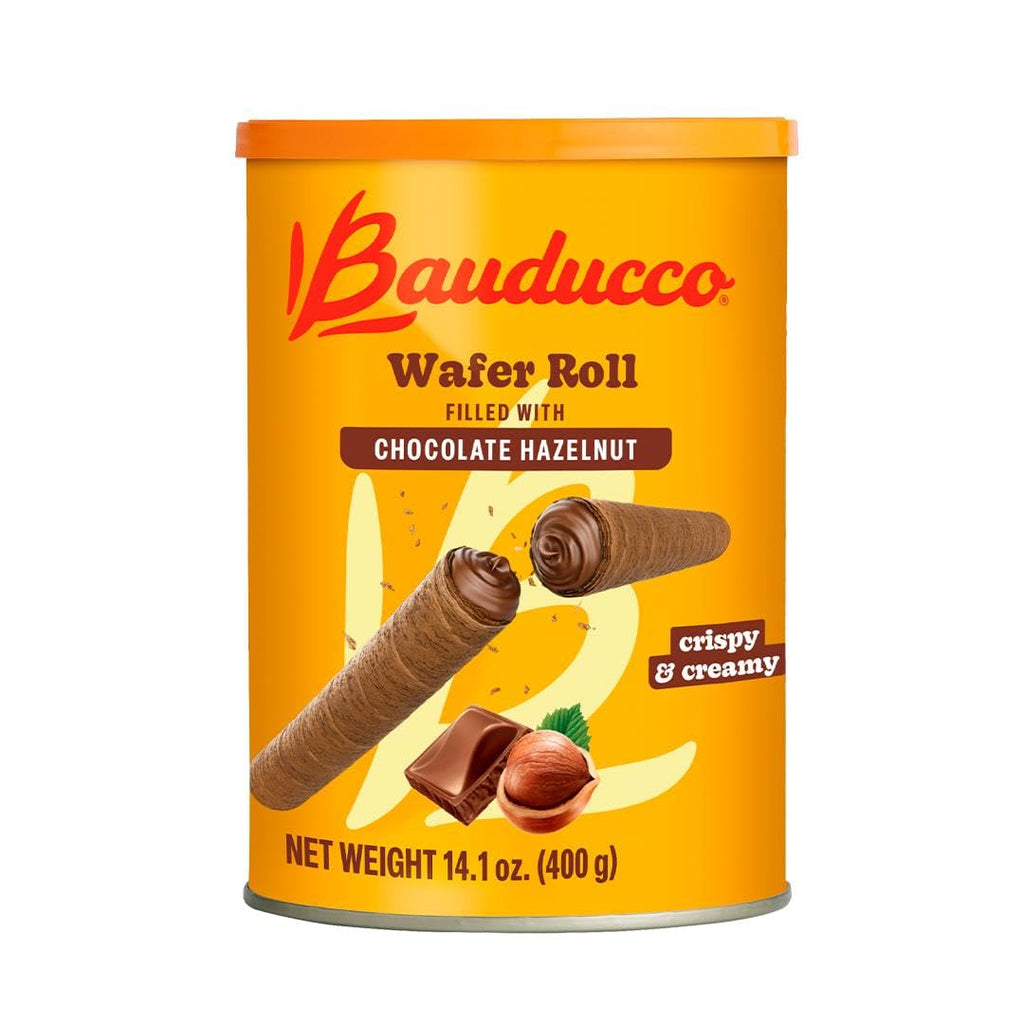 Bauducco Crispy Wafer Rolls for Sweet Snacking & Desserts