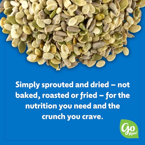 Go Raw Organic Sprouted Seeds for Everyday Snacking