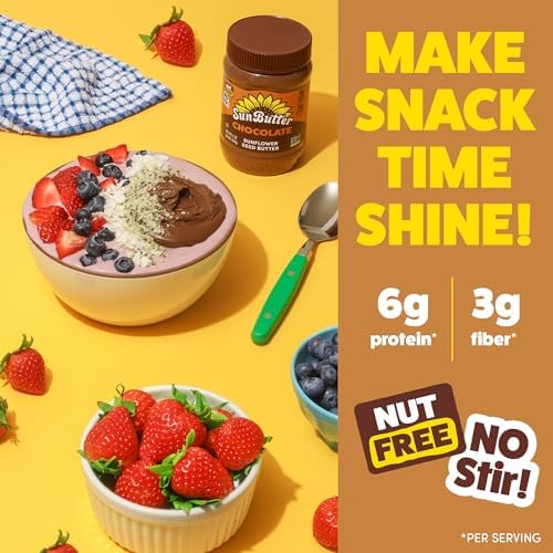 SunButter Smooth Nut-Free Sunflower Seed Butter, 16 oz