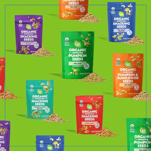Go Raw Organic Sprouted Seeds for Everyday Snacking