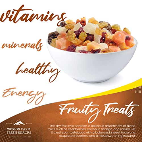 Oregon Farm Fresh Tropical Dried Fruit Mix, 24 oz