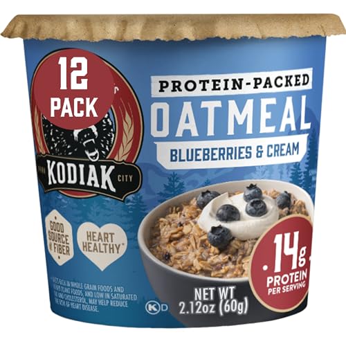 Kodiak Maple Brown Sugar High-Protein Instant Oatmeal Cups