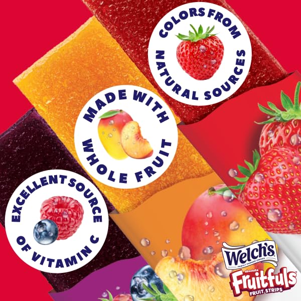 Welch's Absolute Fruitfuls Fruit Strips for Snacking