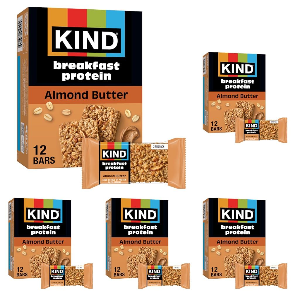 KIND Breakfast Protein Bars, Gluten-Free, 6 Twin Packs