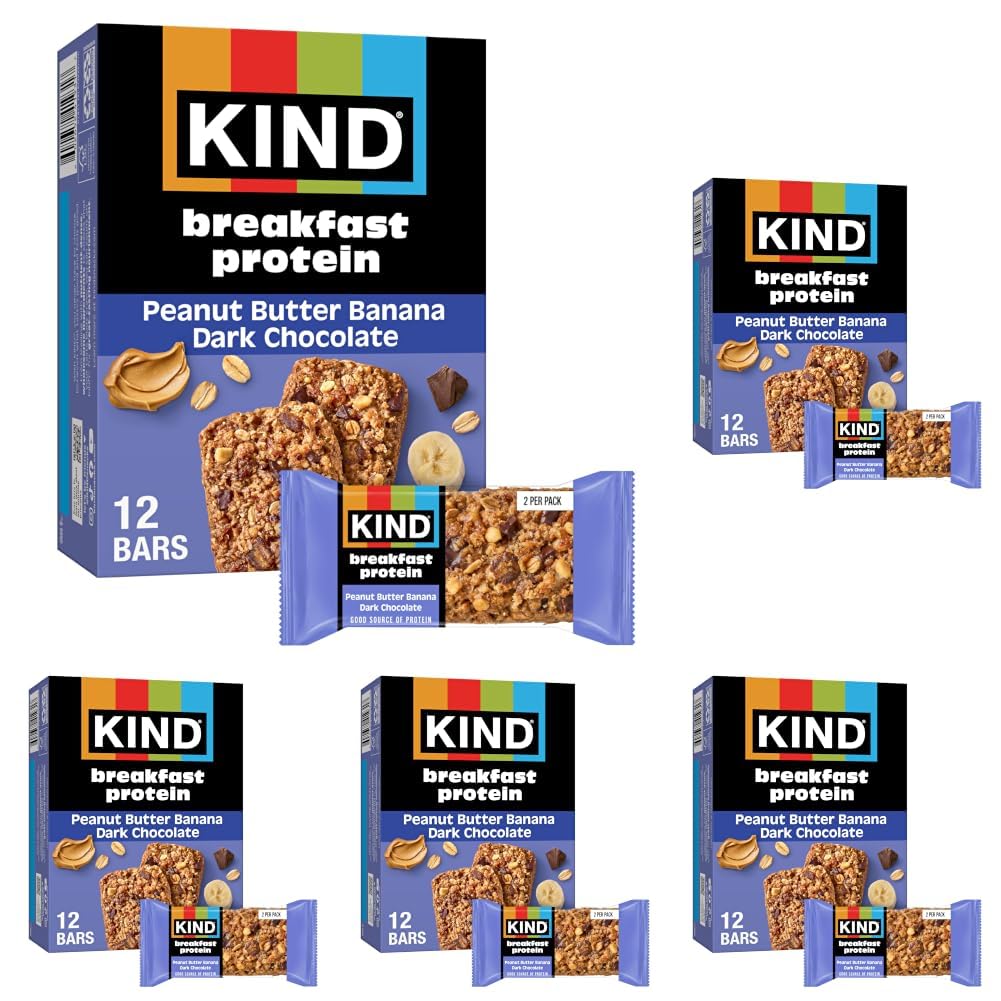 KIND Breakfast Protein Bars, Gluten-Free, 6 Twin Packs