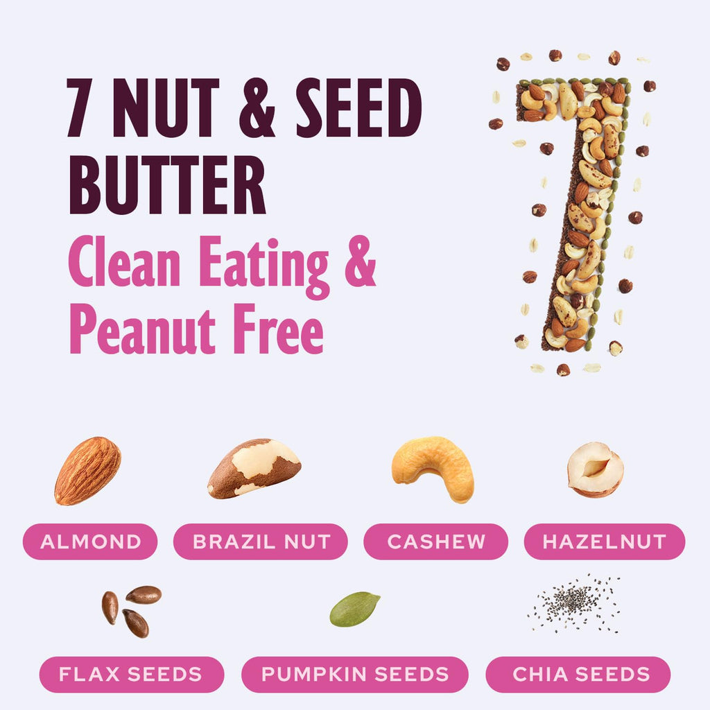 NuttZo Power Fuel 7-Nut & Seed Butter, Crunchy or Smooth