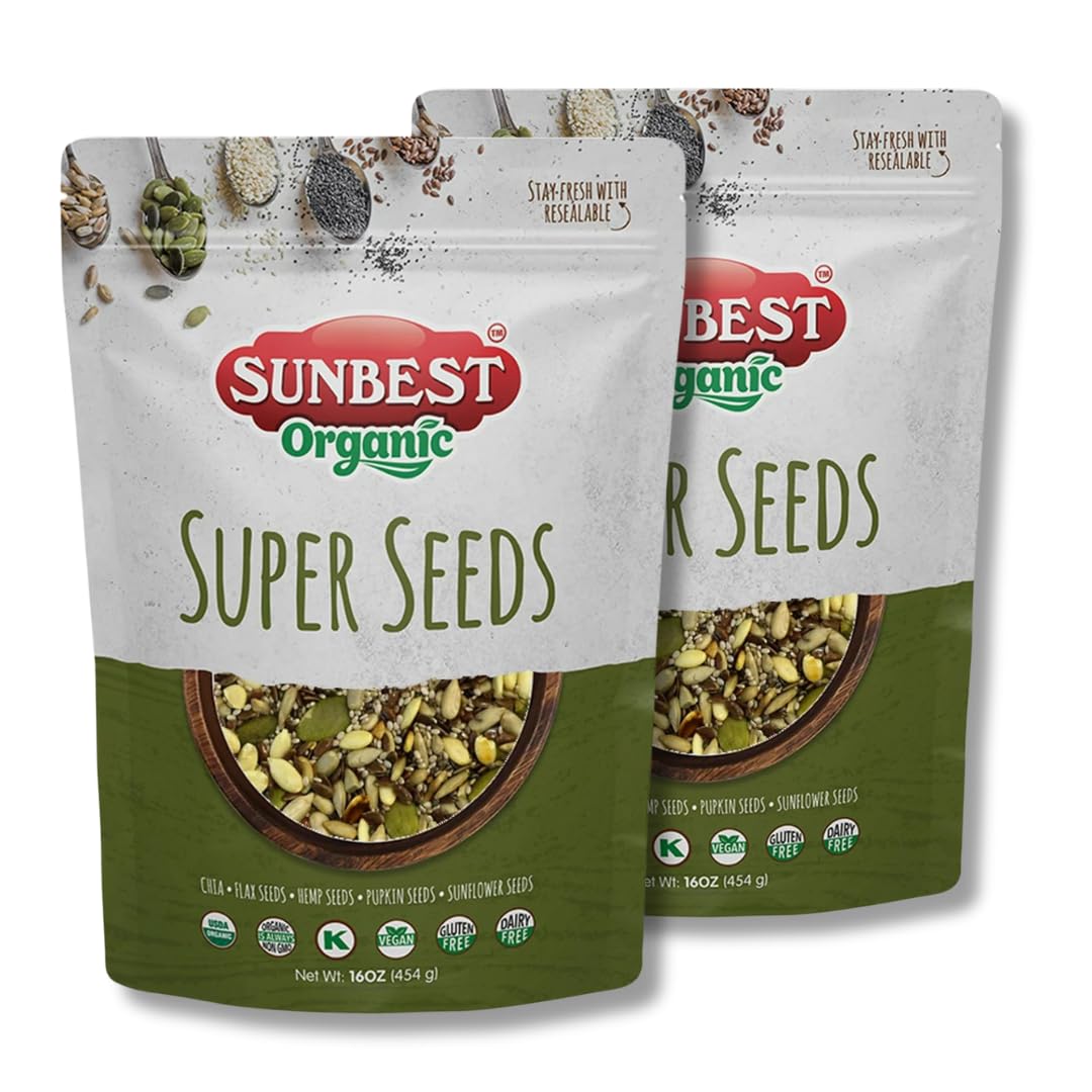 Sunbest Natural Organic Seeds for Everyday Snacking