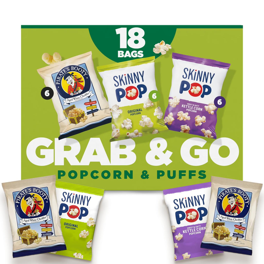 SkinnyPop Gluten-Free Non-GMO Popcorn for Everyday Snacking