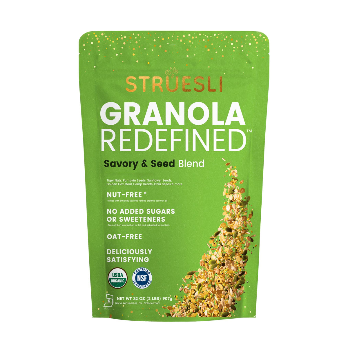 Struesli Organic Grain-Free Granola with Chia Seeds