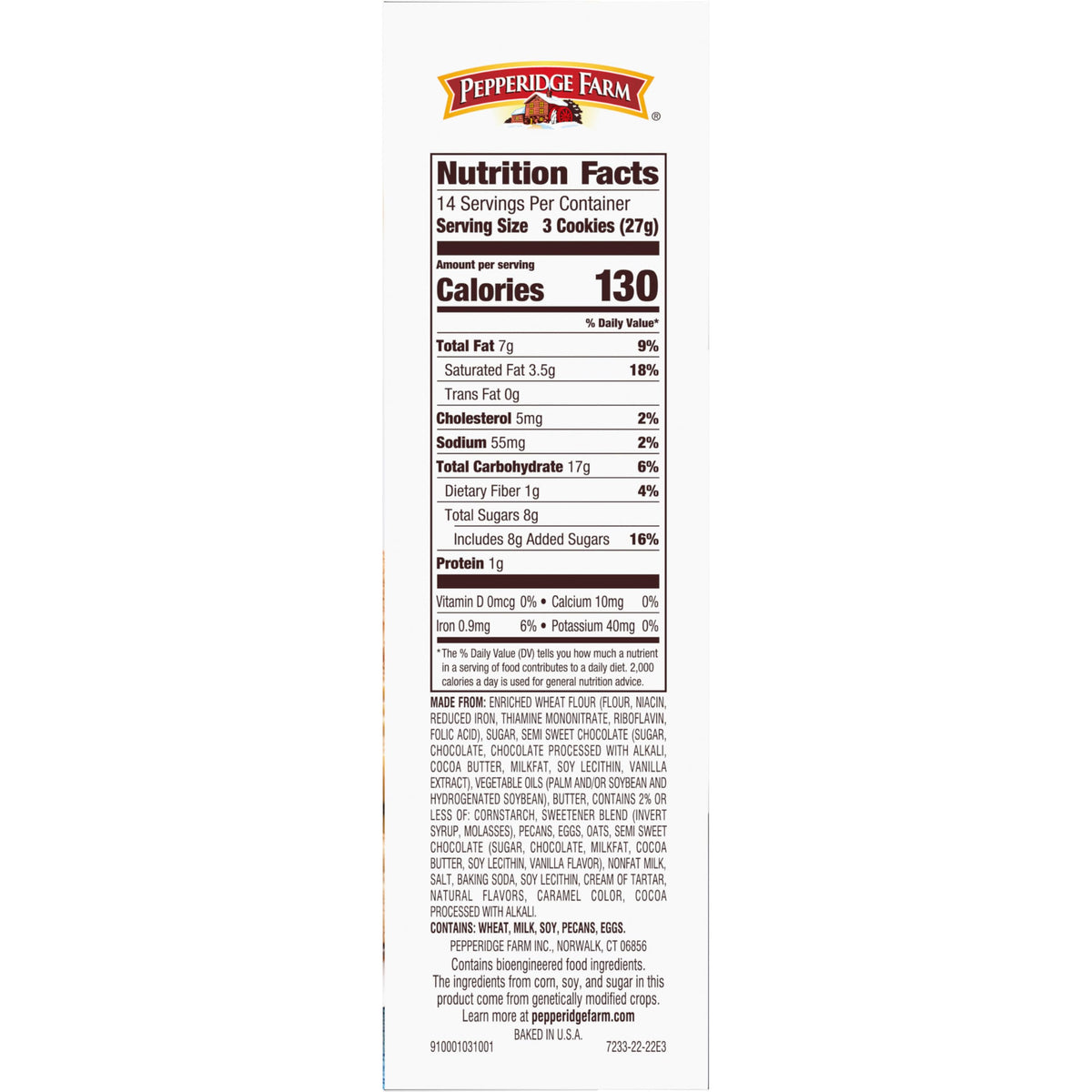Pepperidge Farm Assorted Cookie Collection for Sharing