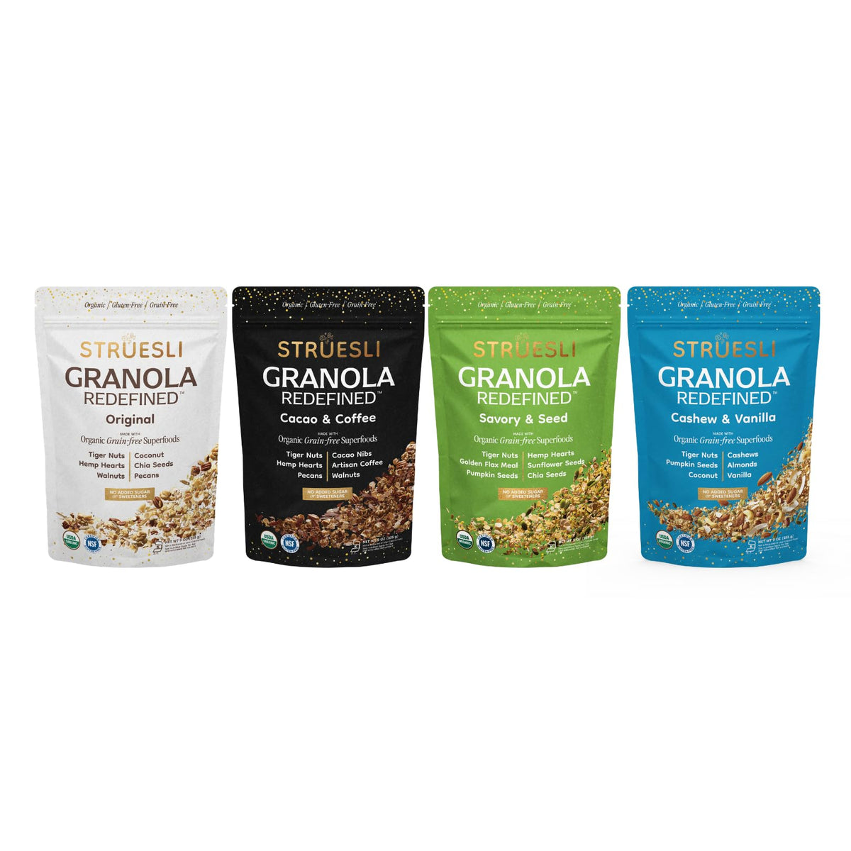 Struesli Organic Grain-Free Granola with Chia Seeds