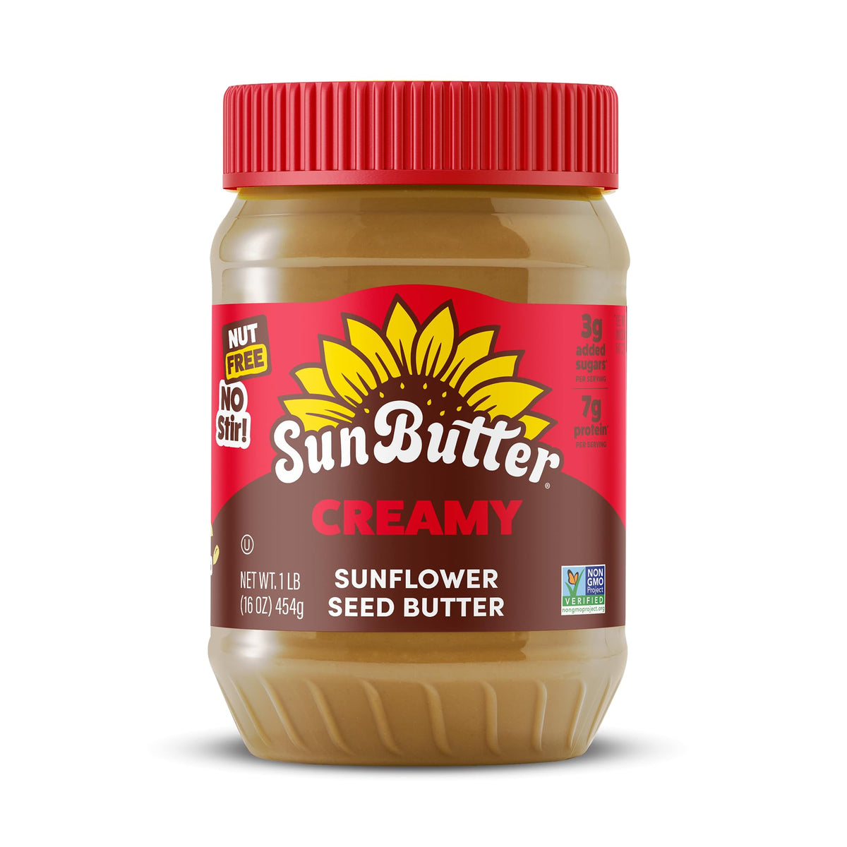 SunButter Smooth Nut-Free Sunflower Seed Butter, 16 oz