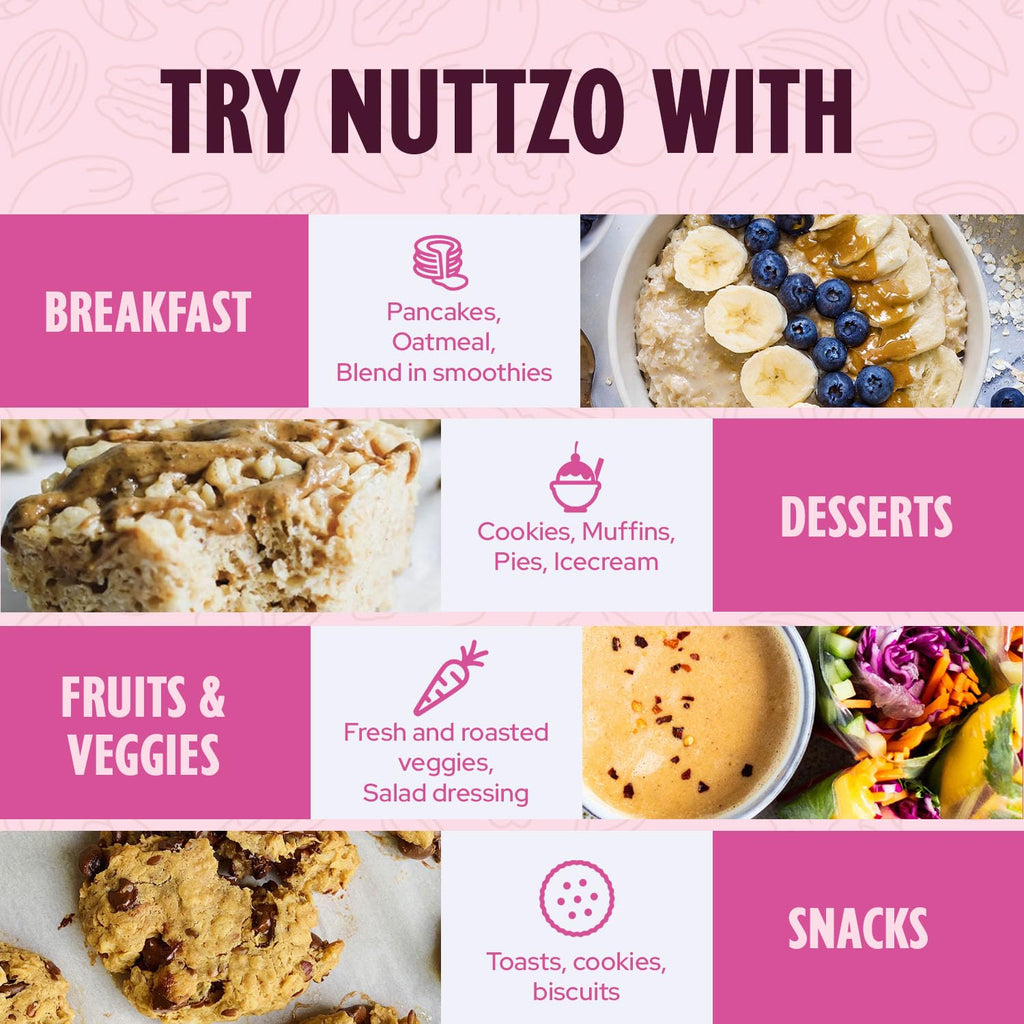NuttZo Power Fuel 7-Nut & Seed Butter, Crunchy or Smooth
