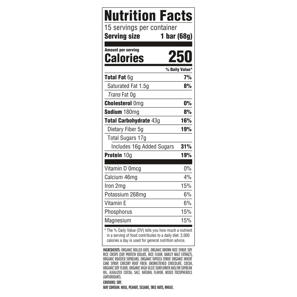 CLIF BAR White Chocolate Macadamia Energy Bars, 15-Pack