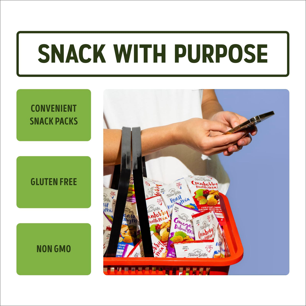 Nature's Garden Snack Mix for Everyday Snacking