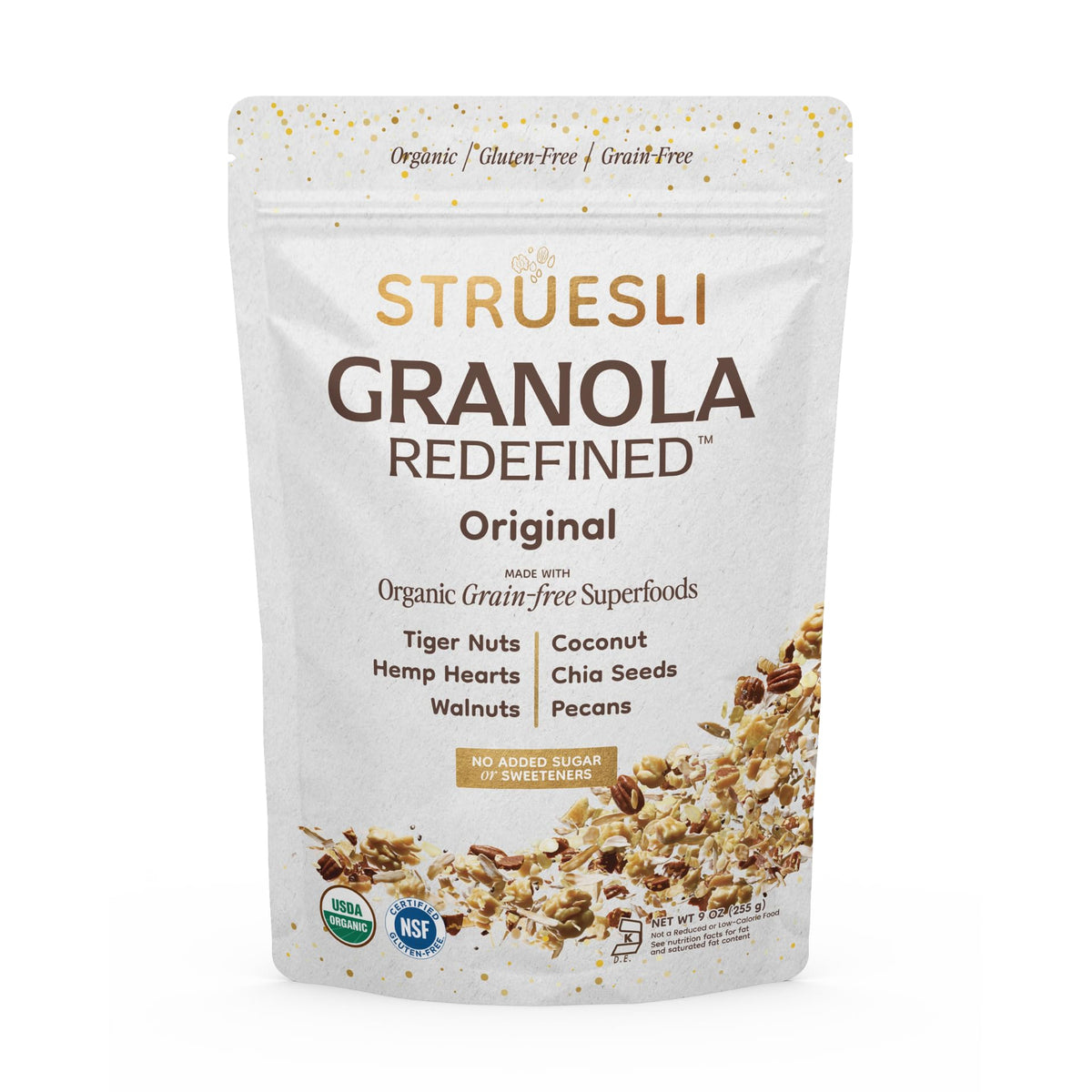 Struesli Organic Grain-Free Granola with Chia Seeds