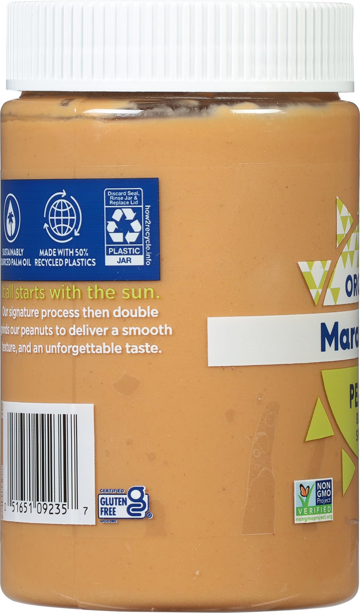 MaraNatha Organic Peanut Butter Spread, 16 oz