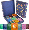 Pukka Organic Herbal Tea Gift Set, 45 Bags, 9 Flavors