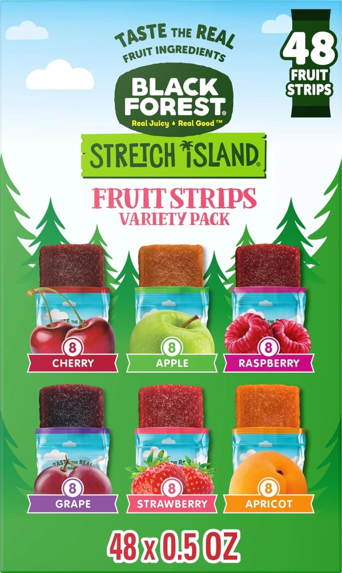 Black Forest Fruit Strips for Everyday Snacking