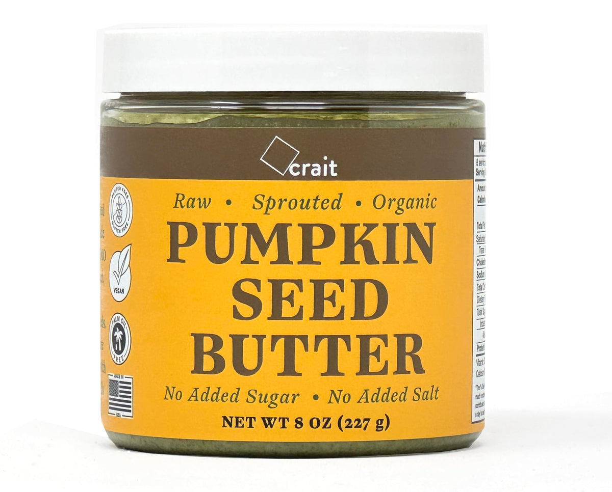 Crait Organic Raw Sprouted Pumpkin Seed Butter