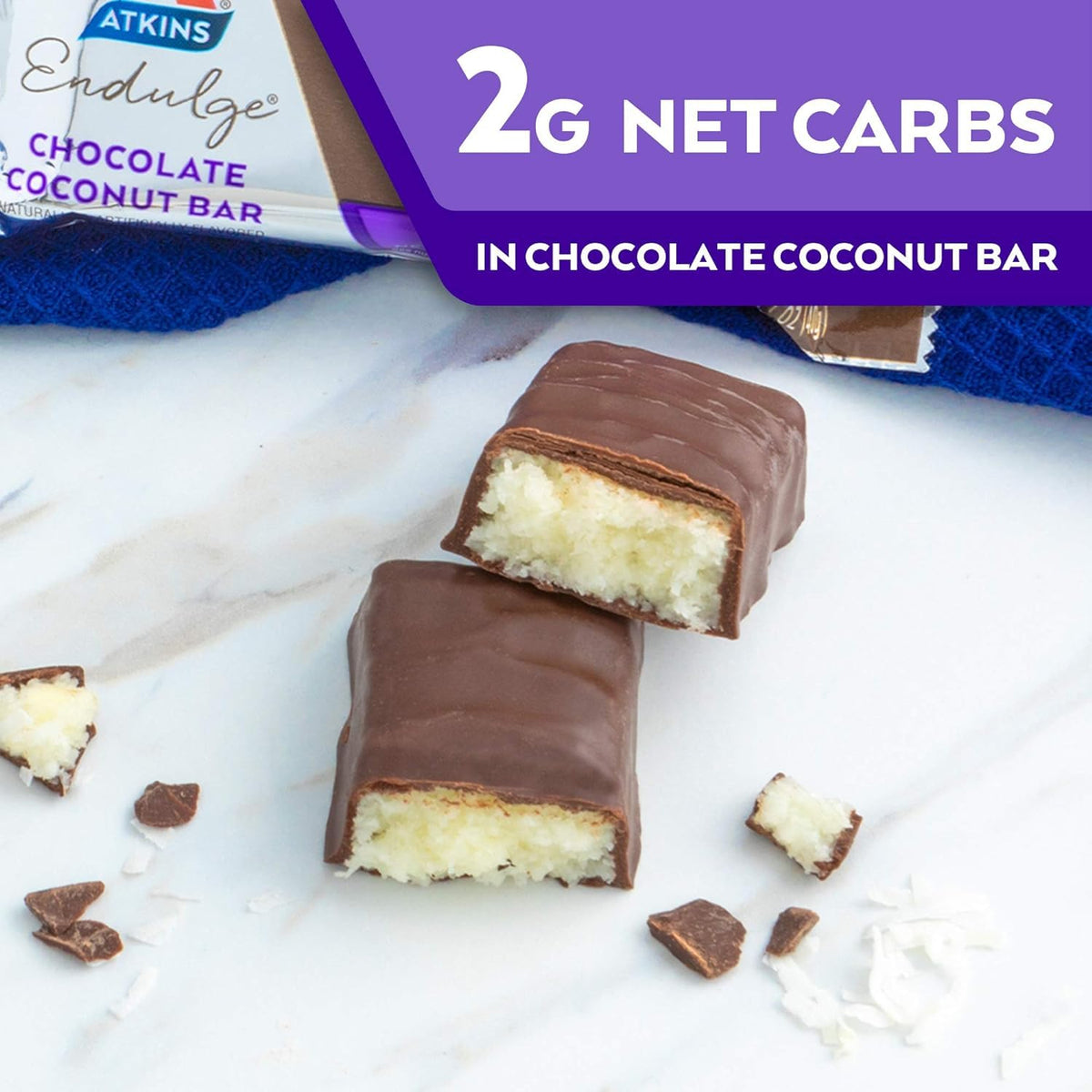 Atkins Snack Food Bars for Convenient On-the-Go Snacking