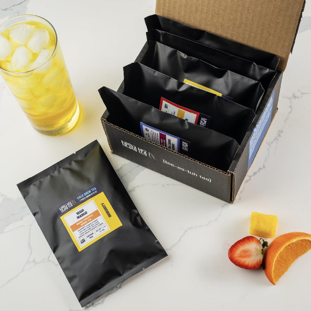 Tiesta Tea Caffeine-Free Loose Leaf Sampler, 8 Pouches