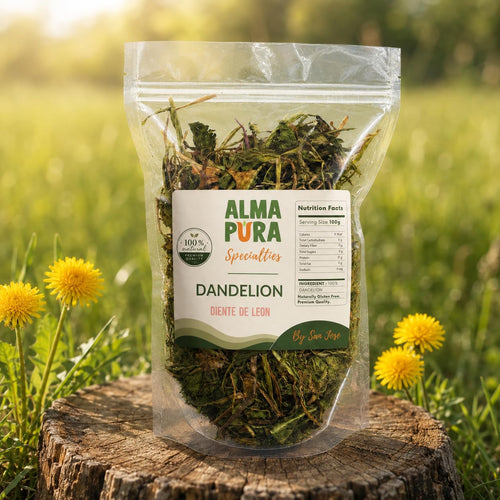 Alma Pura Dandelion Root & Leaf Herbal Tea Infusion
