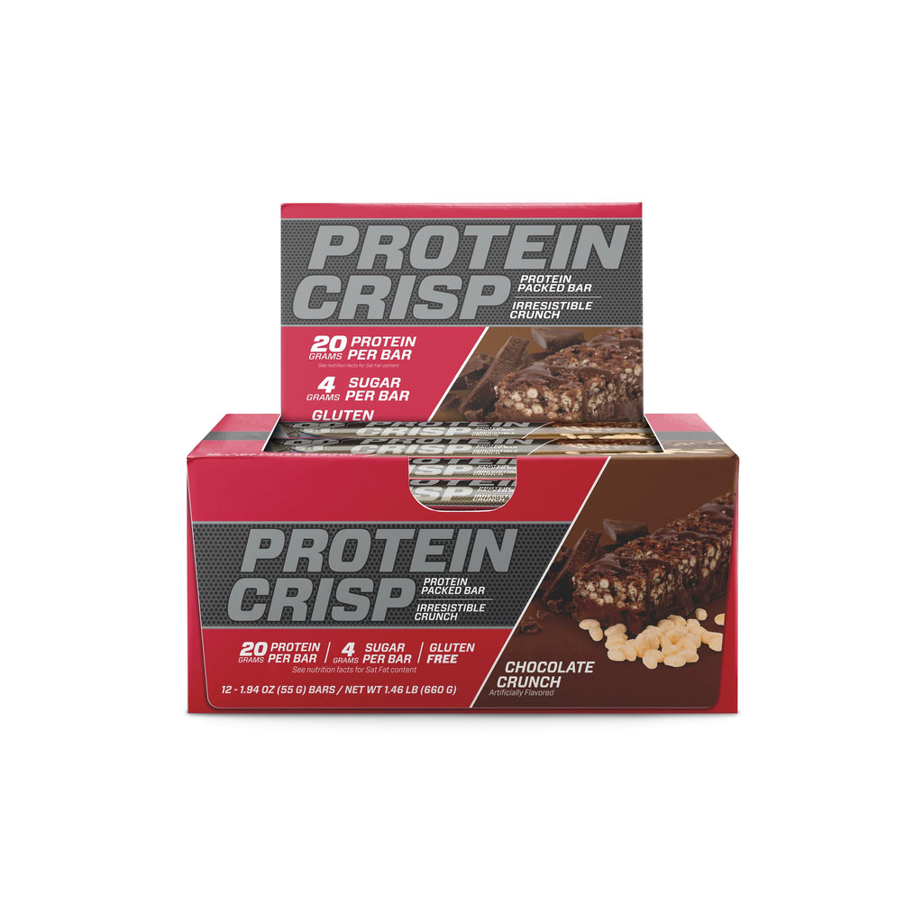 BSN Protein Crisp Bars for Convenient High-Protein Snacking