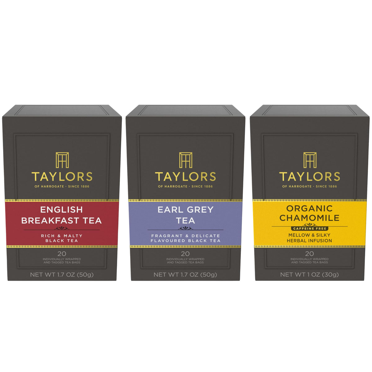Taylors of Harrogate Black Tea Variety Pack Assortment