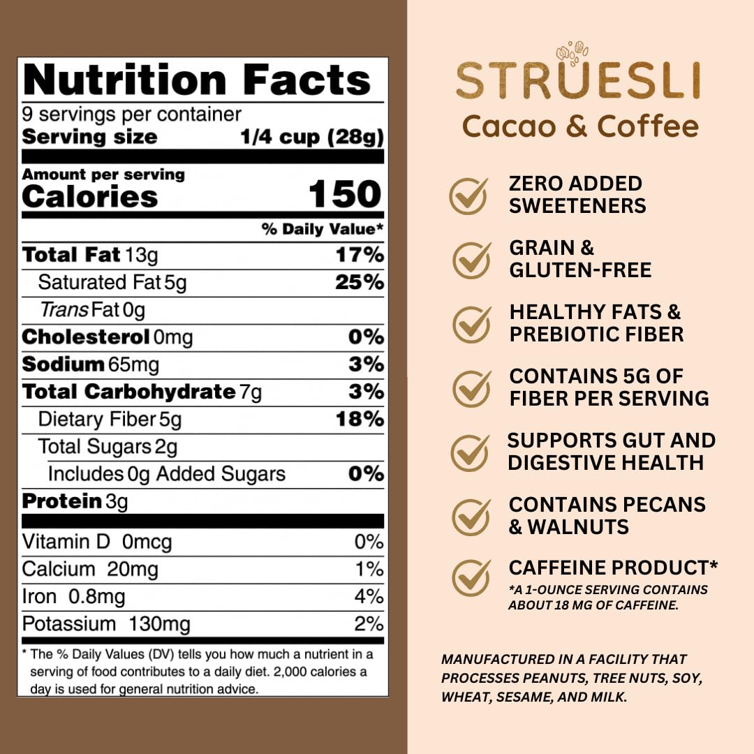 Struesli Organic Grain-Free Granola with Chia Seeds