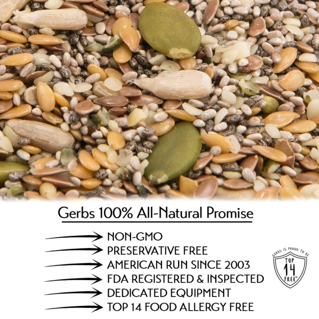 Gerbs Super 7 Seed Snack Mix for Healthy Snacking, 4 lb