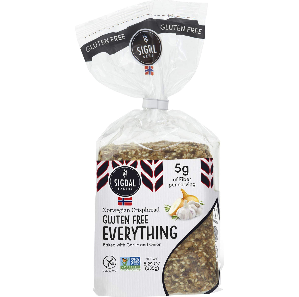 Sigdal Bakeri Crispbread Crackers for Snacks & Toppings
