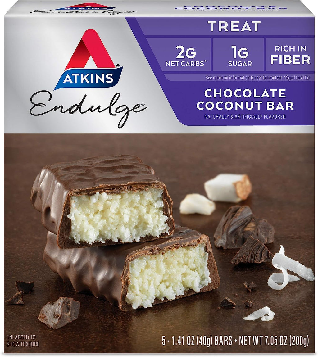 Atkins Snack Food Bars for Convenient On-the-Go Snacking