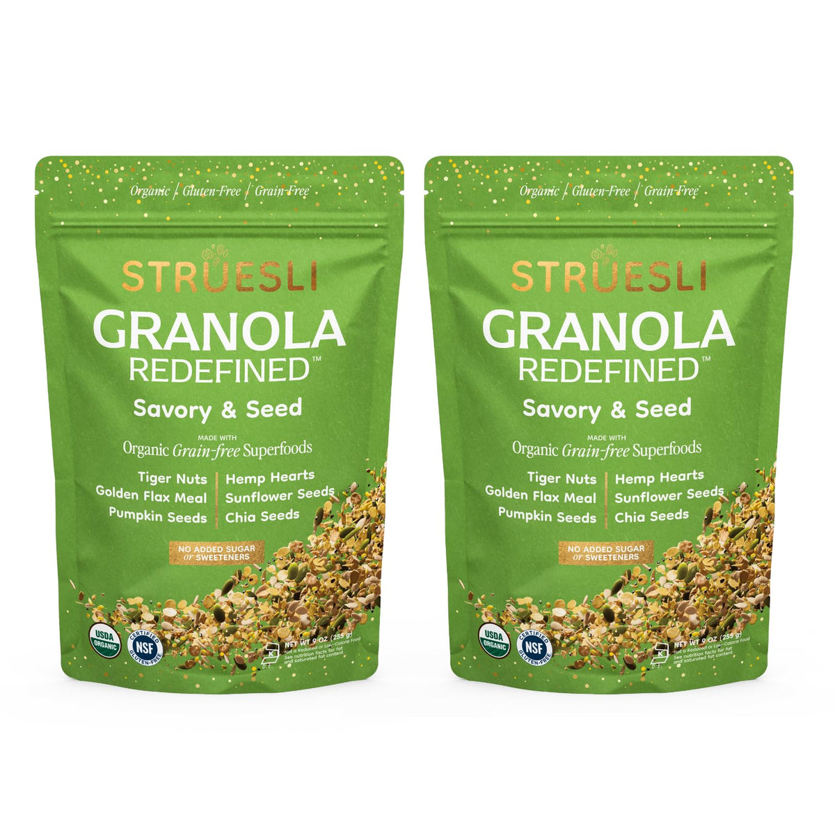 Struesli Organic Grain-Free Granola with Chia Seeds