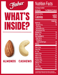 Fisher Snack Assorted Nuts Variety for Everyday Snacking
