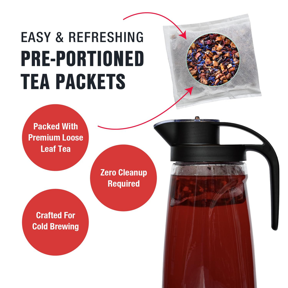 Tiesta Tea Caffeine-Free Loose Leaf Sampler, 8 Pouches