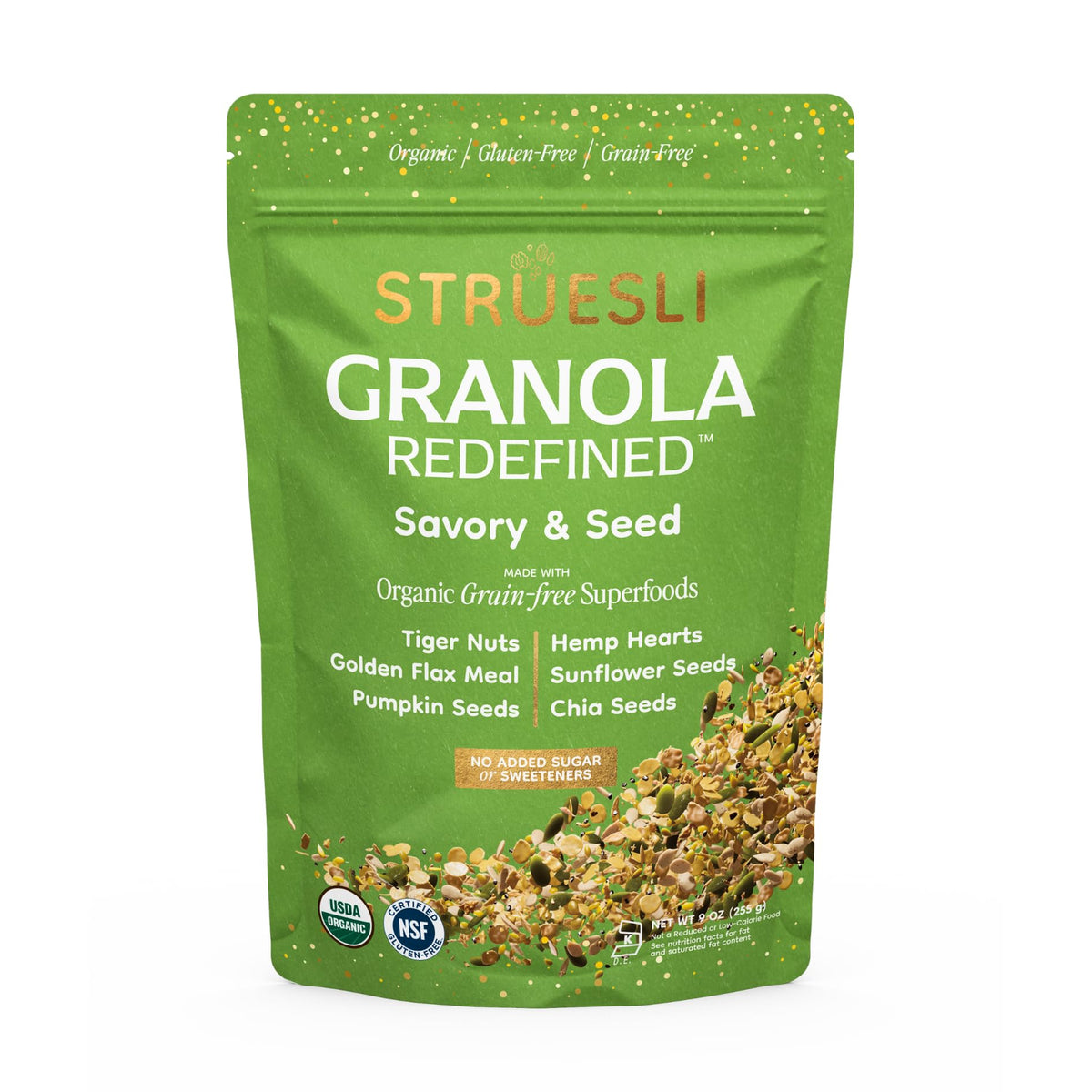 Struesli Organic Grain-Free Granola with Chia Seeds