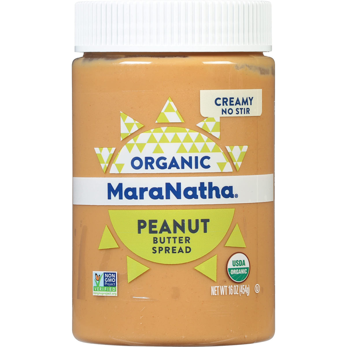 MaraNatha Organic Peanut Butter Spread, 16 oz