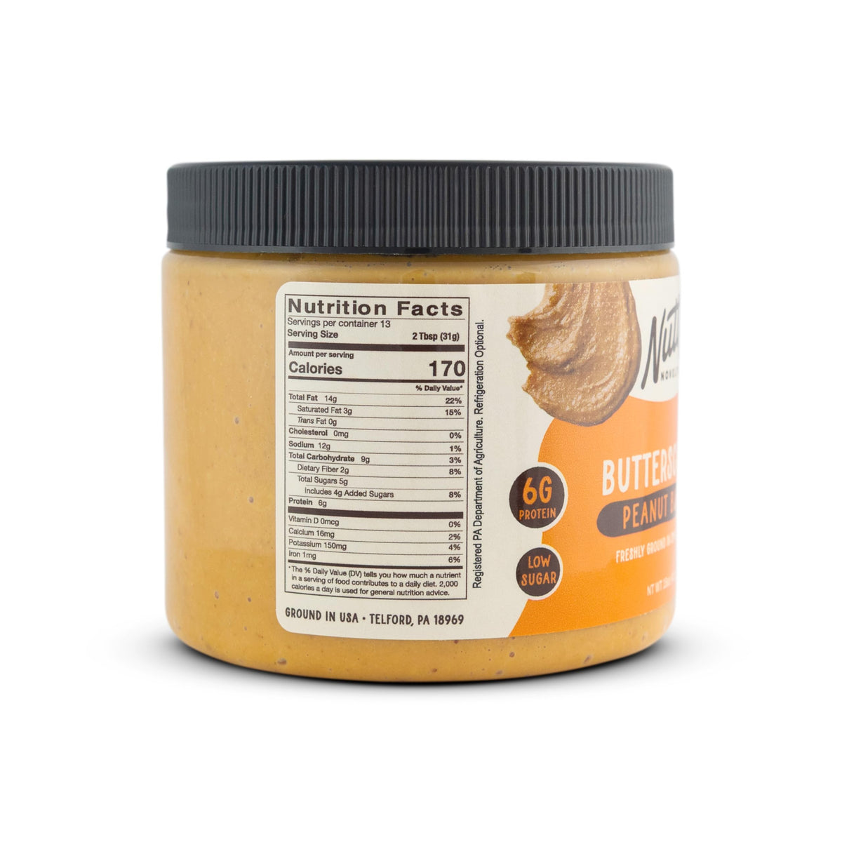 Nutty Novelties All-Natural High-Protein Peanut Butter